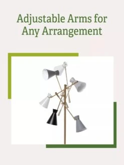 Adjustable 3-Arm Grow Lamp -Eco Garden Shop 3 Arm 3