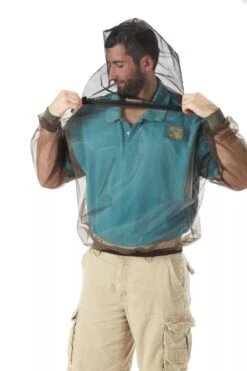 BugBaffler® Adult Hooded Shirt -Eco Garden Shop 30632GR 005V tif