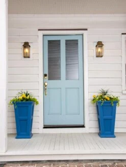 Fairfield Self-Watering Tall Patio Planters, 28” -Eco Garden Shop 39 342 081 tif