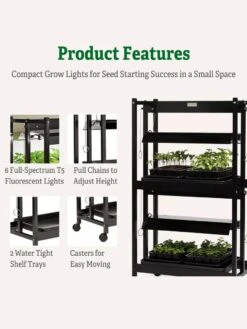 Compact 2-Tier SunLite® Garden -Eco Garden Shop 39 414 4