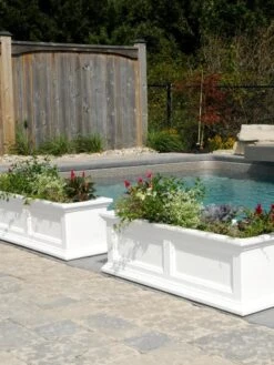 Fairfield Self-Watering Window Box, 3’ -Eco Garden Shop 39344 110V tif