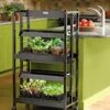 Compact 2-Tier SunLite® Garden -Eco Garden Shop 39414 005 grow lights with two shelves small tif