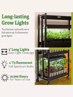 Compact 2-Tier SunLite® Garden -Eco Garden Shop 39 414 6