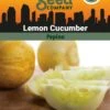 Cucumber, Lemon Organic Seeds -Eco Garden Shop 3 4 crop 83710 8613562 Cucumber Lemon SDSC