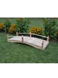 Acorn Garden Bridge Unfinished 3' X 12' -Eco Garden Shop 3 4 crop 8613404 01V 5