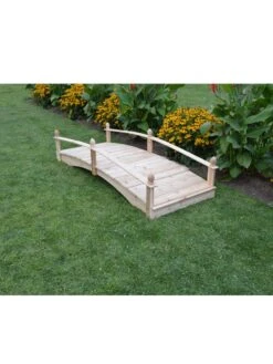 Acorn Garden Bridge Unfinished 3' X 10' -Eco Garden Shop 3 4 crop 8613404 02V 2