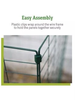 3-Bin Wire Composter -Eco Garden Shop 40 280 assembly GSC