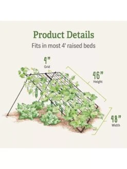 Large Cucumber Trellis -Eco Garden Shop 8587082 dimensions