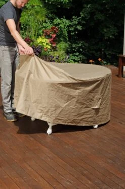 Deluxe Round Table Cover -Eco Garden Shop 8587511 666