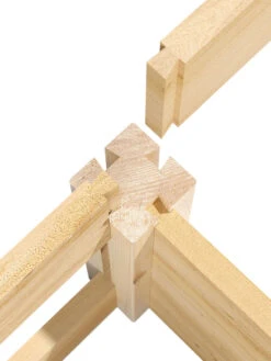 2-Tier Pine Raised Garden Bed, 80 Sqft.12'x12' -Eco Garden Shop 8588181 06v