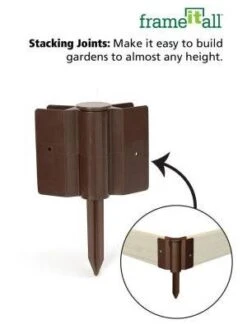 Classic Sienna Versailles Sunburst Raised Garden Bed With 2" Boards -Eco Garden Shop 8588252 05v