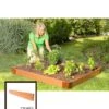 Classic Sienna Composite Raised Bed, 5-1/2" High With 2" Boards -Eco Garden Shop 8588270 01v