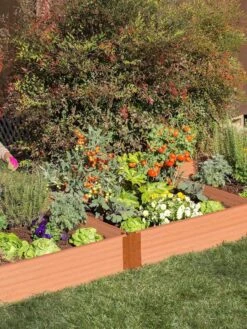 Composite Raised Bed With 1" Boards, 11" -Eco Garden Shop 8588281 01V tif