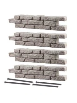 Rock Lock Interlocking Garden System, Straight Sets -Eco Garden Shop 8588324 01V