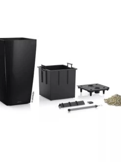 Lechuza® Cubico Color Tall Self-Watering Planters -Eco Garden Shop 8589485 05V tif