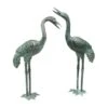 Bronze Crane Statues, Small