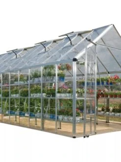 Canopia® By Palram Harmony™ Snap & Grow Greenhouse, 8' -Eco Garden Shop 8591043 03V tif