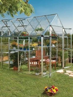Canopia® By Palram Harmony™ Snap & Grow Greenhouse, 8' -Eco Garden Shop 8591044 01V tif