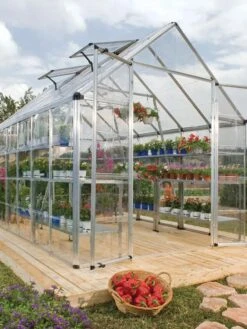 Canopia® By Palram Harmony™ Snap & Grow Greenhouse, 8' -Eco Garden Shop 8591044 07V jpg