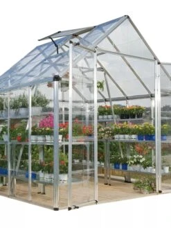 Canopia® By Palram Harmony™ Snap & Grow Greenhouse, 8' -Eco Garden Shop 8591047 02V tif
