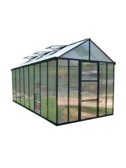 Canopia® By Palram Glory™ Greenhouse, 8' -Eco Garden Shop 8591549 02v glory greenhouse 8 x 16 ft
