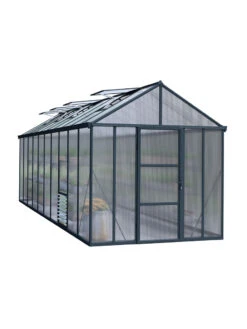 Canopia® By Palram Glory™ Greenhouse, 8' -Eco Garden Shop 8591552 02v glory greenhouse 8 x 20 ft