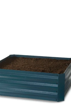 Demeter Corrugated Metal Raised Bed, 34" X 34" -Eco Garden Shop 8592119 DemeterRaisedBed gif