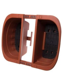 Self-Watering Saddle Railing Planter, 16" 10 Self-Watering Saddle Railing Planter, 16" -Eco Garden Shop 8592175TC 2028z tif