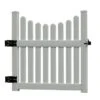 Cottage Vinyl Picket Gate -Eco Garden Shop 8593654 01v cottage vinyl picket gate new england white