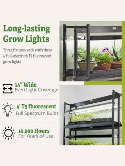 High Intensity 3-Tier SunLite® Garden -Eco Garden Shop 8593944 6