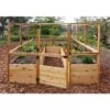 Garden In A Box With Deer Fence, 8' X 12'