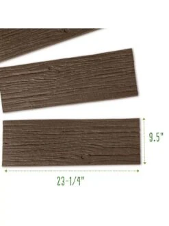 Recycled Rubber Railroad Tie Stepping Stone -Eco Garden Shop 8594281 1