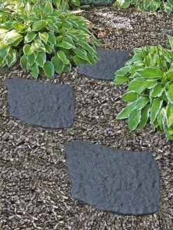 Recycled Rubber Flagstone Stepping Stone -Eco Garden Shop 8594282 001V tif