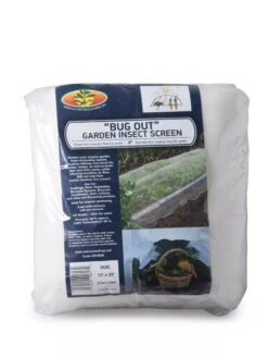 Bug Out Garden Insect Screen, 13' X 20' -Eco Garden Shop 8594430 1795 tif