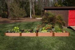 Composite Raised Bed With 1" Boards, 11" -Eco Garden Shop 8595613 01V tif