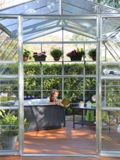 Canopia® By Palram Americana™ Greenhouse, 12' X 12' -Eco Garden Shop 8595693 02v