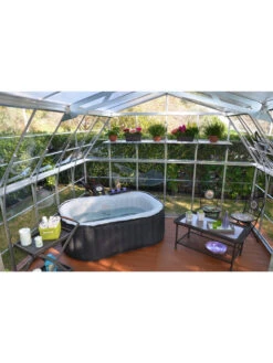 Canopia® By Palram Americana™ Greenhouse, 12' X 12' -Eco Garden Shop 8595693 04v