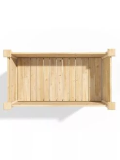 Elevated Cedar Garden Bed, 2' X 4' X 31" -Eco Garden Shop 8596147 06V 3 4