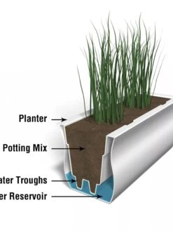 Valencia Window Box, 4' -Eco Garden Shop 8596436 17V tif