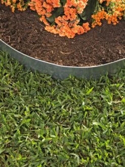 Galvanized Edging 44.5", Set Of 4 -Eco Garden Shop 8596541 7784 tif