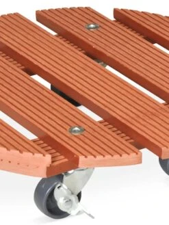 Round Waterproof Planter Caddy, 11-1/2" -Eco Garden Shop 8596658 001V tif