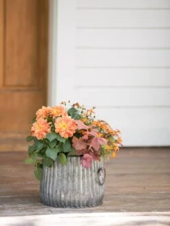 Galvanized Ribbed Planters -Eco Garden Shop 8597434 1695 tif