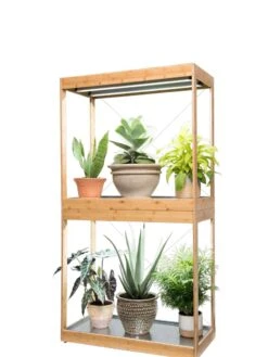 Bamboo Display LED Grow Light Garden -Eco Garden Shop 8598086 4003 tif