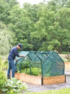 3-Season Plant Protection Tent, 4' X 8' -Eco Garden Shop 8598282 0101 tif