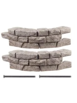 Rock Lock Interlocking Garden System, Curved Sets -Eco Garden Shop 8598737 01V 3 4