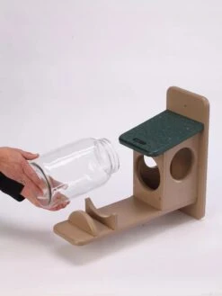 Birds Choice™ Squirrel Jar Feeder -Eco Garden Shop 8598915 05V