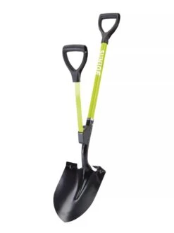 Sun Joe® Shovelution Steel Blade Shovel With Spring Assist Handle -Eco Garden Shop 8599166 03V tif