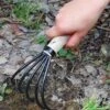Nisaku Japanese Stainless Steel Garden Claw Rake And Cultivator -Eco Garden Shop 8599186 01V tif