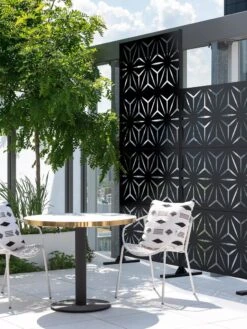 Veradek 3-Panel Privacy Screen Set, Star -Eco Garden Shop 8599205 08V tif