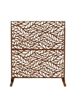 Veradek 2-Panel Privacy Screen Set, Flowleaf 15 Veradek 2-Panel Privacy Screen Set, Flowleaf -Eco Garden Shop 8599212 13V tif